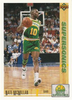 1991-92 Upper Deck #186 Nate McMillan Front