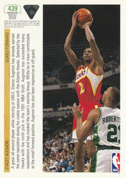 1991-92 Upper Deck #439 Stacey Augmon Back