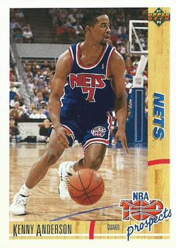 1991-92 Upper Deck #444 Kenny Anderson Front