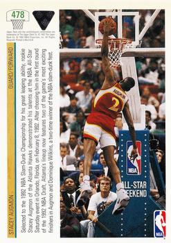 1991-92 Upper Deck #478 Stacey Augmon Back