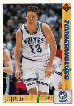 1991-92 Upper Deck #491 Luc Longley Front