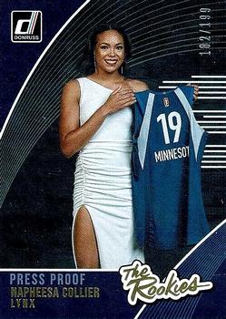 2019 Donruss WNBA - The Rookies Silver Press Proof #7 Napheesa Collier Front