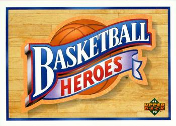 1991-92 Upper Deck - Basketball Heroes: Jerry West #NNO Header Card Front