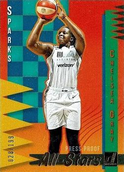 2019 Donruss WNBA - All-Stars Silver Press Proof #4 Chelsea Gray Front