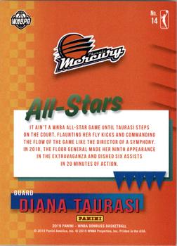 2019 Donruss WNBA - All-Stars Silver Press Proof #14 Diana Taurasi Back