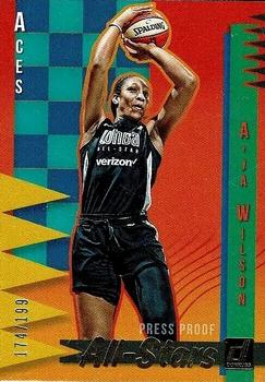 2019 Donruss WNBA - All-Stars Silver Press Proof #21 A'ja Wilson Front