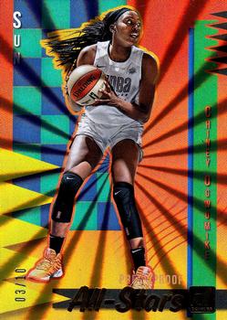 2019 Donruss WNBA - All-Stars Gold Laser Press Proof #6 Chiney Ogwumike Front