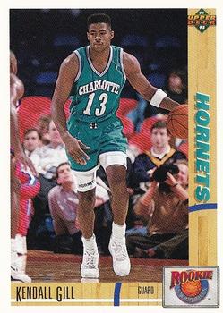 1991-92 Upper Deck - Rookie Standouts #R3 Kendall Gill Front