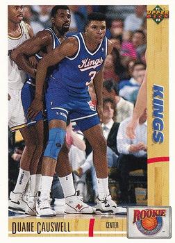 1991-92 Upper Deck - Rookie Standouts #R11 Duane Causwell Front