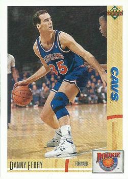 1991-92 Upper Deck - Rookie Standouts #R18 Danny Ferry Front