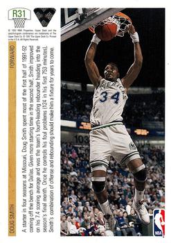 1991-92 Upper Deck - Rookie Standouts #R31 Doug Smith Back