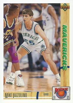 1991-92 Upper Deck - Rookie Standouts #R40 Mike Iuzzolino Front