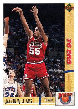 1991-92 Upper Deck - Rookie Standouts #R14 Jayson Williams Front