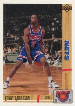 1991-92 Upper Deck - Rookie Standouts #R36 Kenny Anderson Front