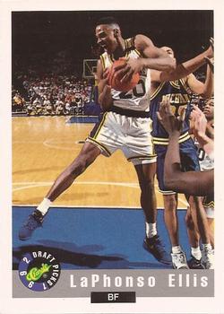 1992 Classic Draft Picks #47 LaPhonso Ellis Front