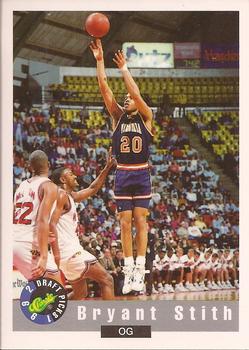 1992 Classic Draft Picks #19 Bryant Stith Front