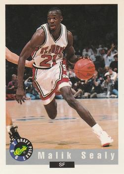 1992 Classic Draft Picks #29 Malik Sealy Front