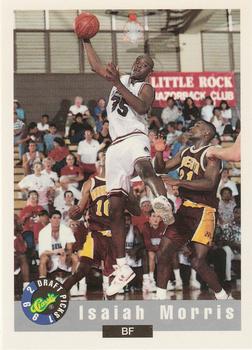 1992 Classic Draft Picks #54 Isaiah Morris Front