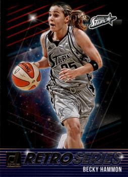 2019 Donruss WNBA - Retro Series #7 Becky Hammon Front
