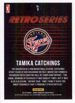 2019 Donruss WNBA - Retro Series #9 Tamika Catchings Back