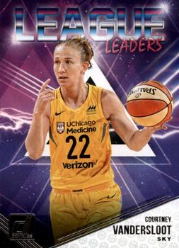 2019 Donruss WNBA - League Leaders #3 Courtney Vandersloot Front