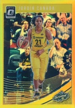 2019 Donruss WNBA - Optic Gold #4 Jordin Canada Front