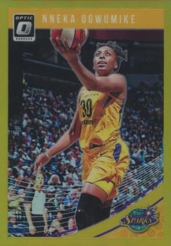 2019 Donruss WNBA - Optic Gold #22 Nneka Ogwumike Front