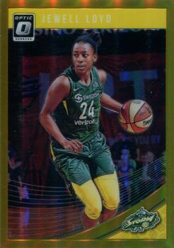 2019 Donruss WNBA - Optic Gold #82 Jewell Loyd Front