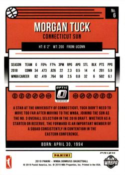 2019 Donruss WNBA - Optic Holo #6 Morgan Tuck Back