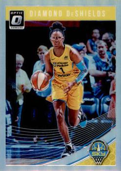 2019 Donruss WNBA - Optic Holo #30 Diamond DeShields Front