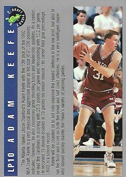 1992 Classic Draft Picks - Limited Prints #LP10 Adam Keefe Back