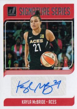 2019 Donruss WNBA - Signature Series #SS-KMB Kayla McBride Front