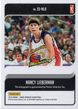 2019 Donruss WNBA - Signature Series #SS-NLB Nancy Lieberman Back