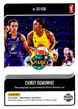 2019 Donruss WNBA - Signature Series Press Proof #SS-COG Chiney Ogwumike Back