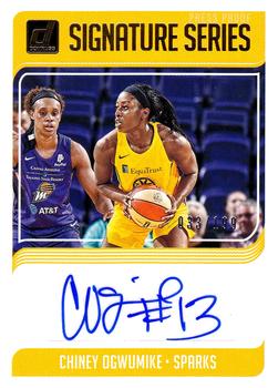 2019 Donruss WNBA - Signature Series Press Proof #SS-COG Chiney Ogwumike Front