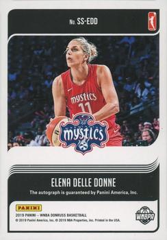 2019 Donruss WNBA - Signature Series Press Proof #SS-EDD Elena Delle Donne Back