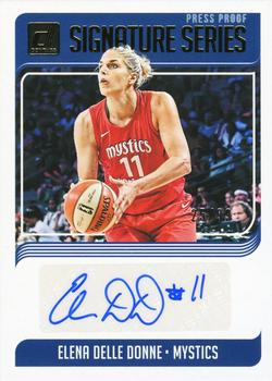 2019 Donruss WNBA - Signature Series Press Proof #SS-EDD Elena Delle Donne Front