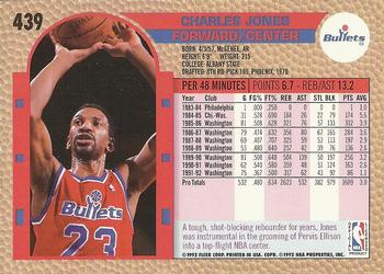 1992-93 Fleer #439 Charles Jones Back