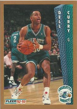 1992-93 Fleer #22 Dell Curry Front