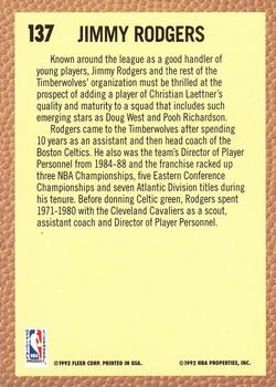 1992-93 Fleer #137 Jimmy Rodgers Back