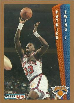 1992-93 Fleer #150 Patrick Ewing Front