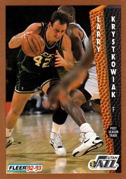 1992-93 Fleer #223 Larry Krystkowiak Front