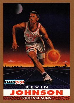 1992-93 Fleer #252 Kevin Johnson Front