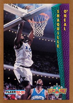 1992-93 Fleer #298 Shaquille O'Neal Front