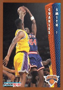1992-93 Fleer #397 Charles Smith Front