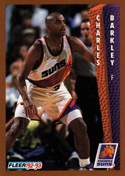 1992-93 Fleer #411 Charles Barkley Front