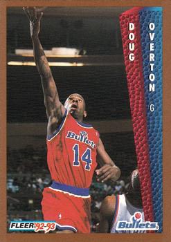1992-93 Fleer #441 Doug Overton Front