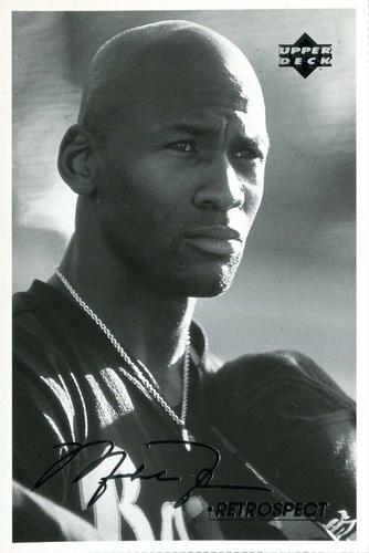 1998 Upper Deck Michael Jordan Retrospect Postcards #MJR3 Michael Jordan Front