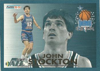 1992-93 Fleer - All-Stars #22 John Stockton Front