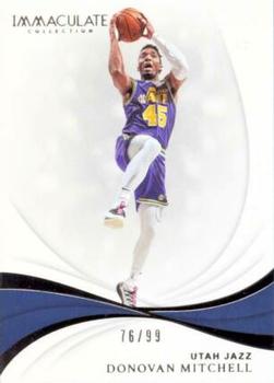 2018-19 Panini Immaculate Collection #4 Donovan Mitchell Front